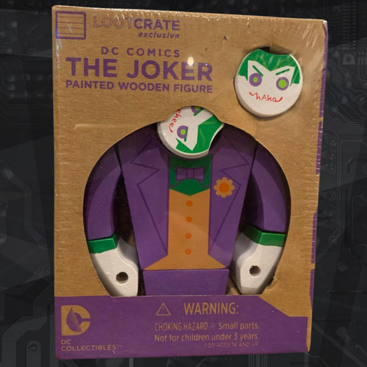 Joker Wooden Figure