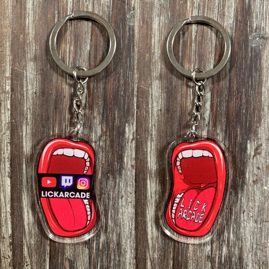 LickArcade Keychain