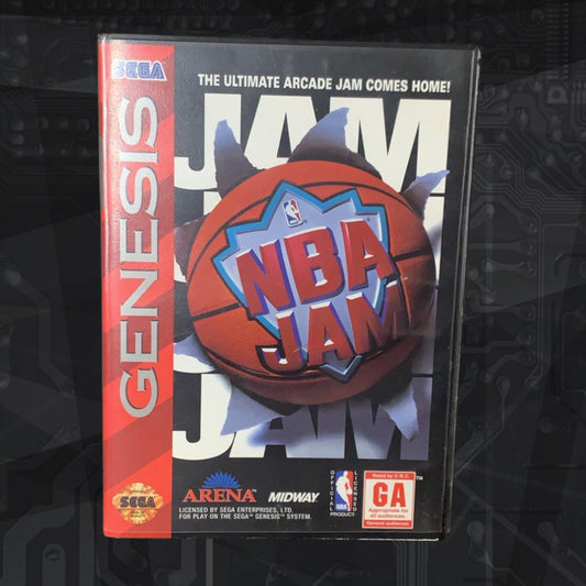 NBA Jam - Sega Genesis CIB