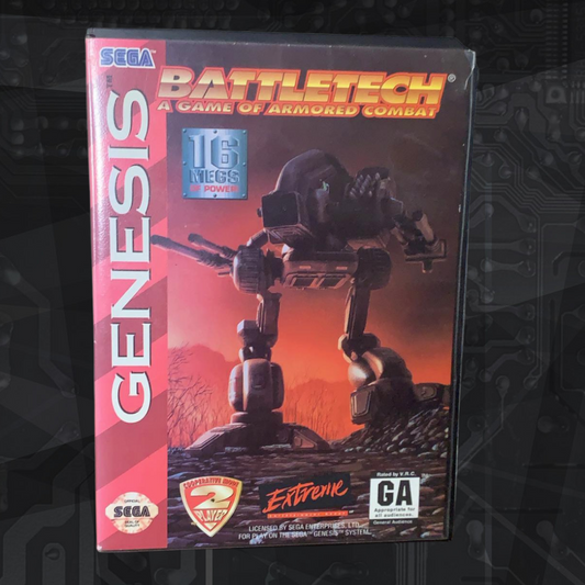 Battle tech. Sega Genesis. Complete