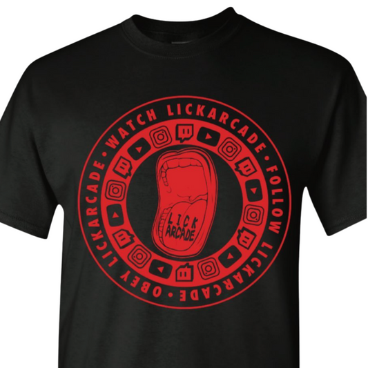Short-sleeve LickArcade Logo T-Shirt