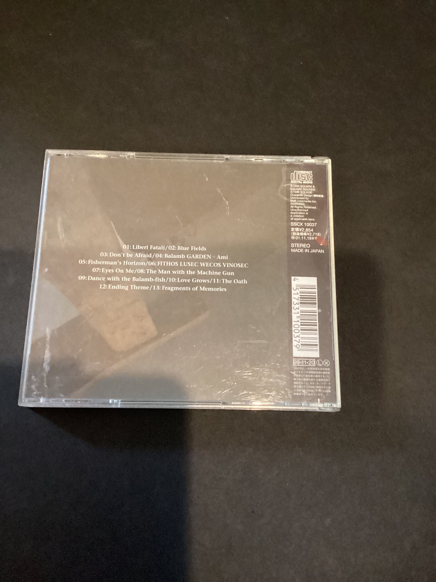 FFVIII Cd