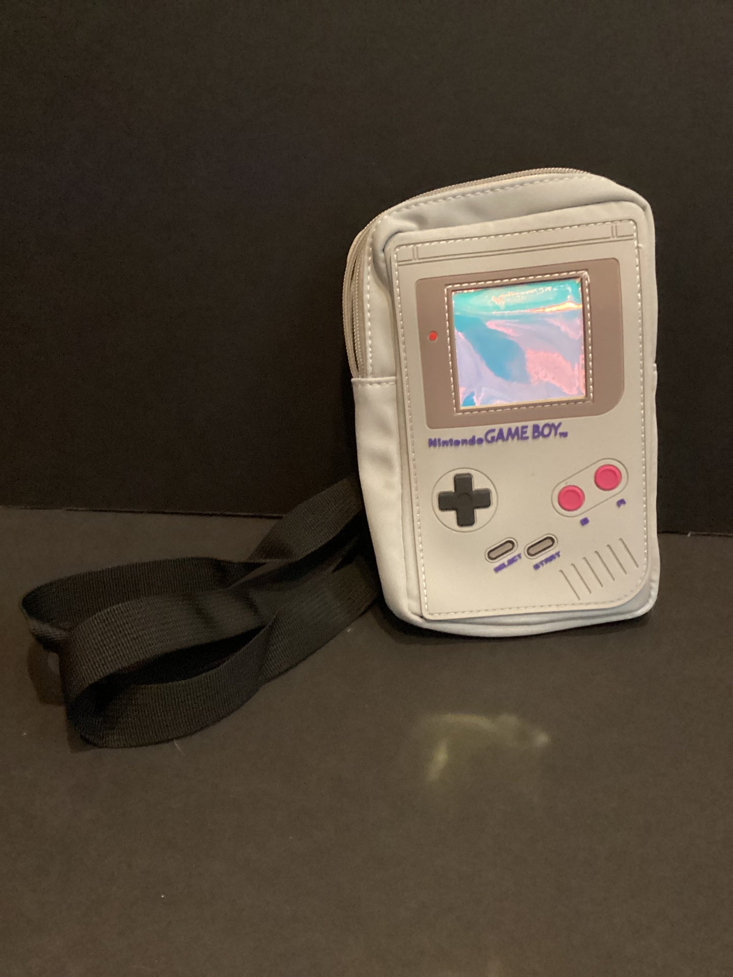 Handheld game crossbody bag