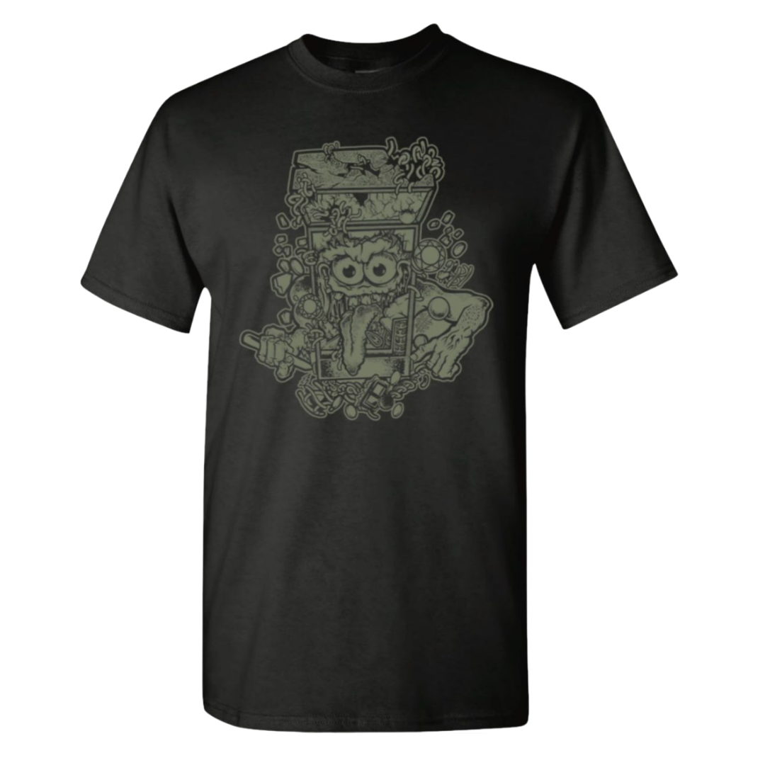 Short-sleeve Pinball Monster T-Shirt