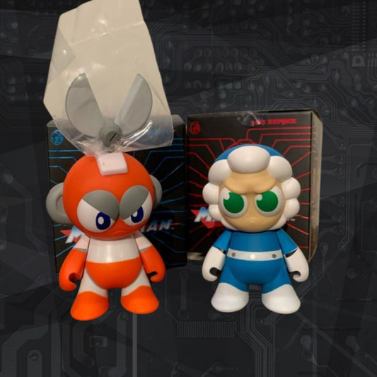 KidRobot Mega Man Vinyl Figures - Cut Man & Ice Man